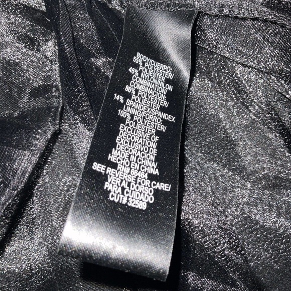 SANDRA DARREN Women's Black Sleeveless Jewel Neck Sheath Dress 10 NWOT - Picture 7 of 15